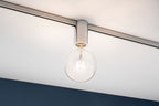 Paulmann URail Ceiling Socket max 1x20W E27 Chrom 230V Met/Kst