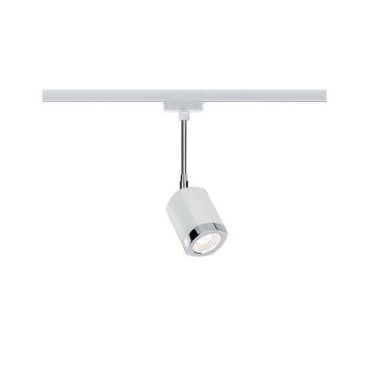 Paulmann URail Systems LED Spot Wankel 1x5,4W Weiß/Chrom 230V Met/Kst