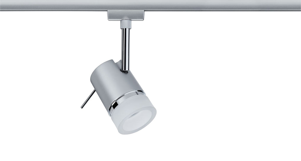 Paulmann URail LED Spot Pipe 1x3,5W GU10 Chrom matt/Chrom 230V Metall/Kunststoff
