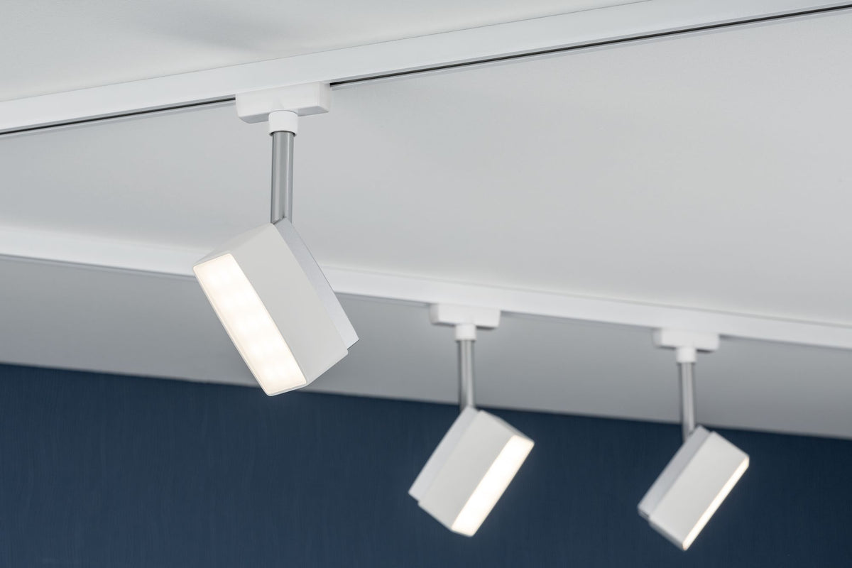 Paulmann URail System LED Spot Pedal 1x5W Weiß 230V Met/Kst