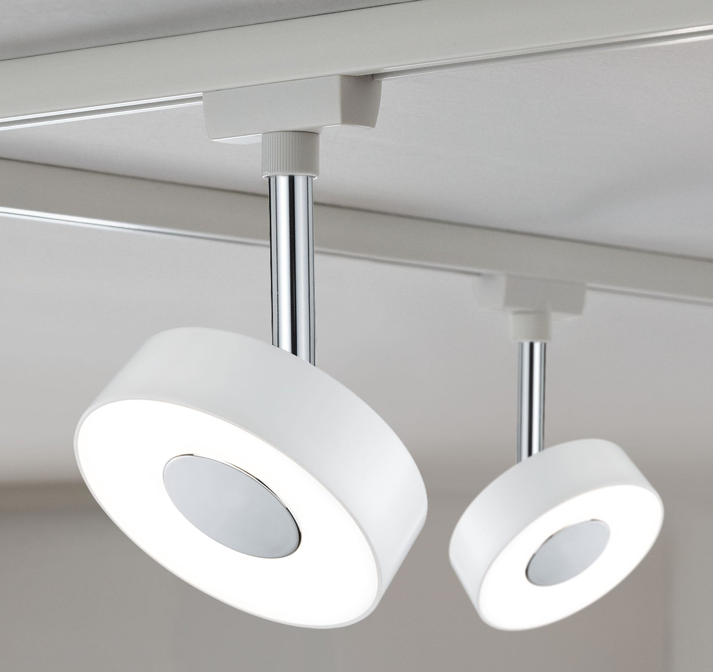 Paulmann URail System LED Spot Circle 1x5W Weiß 230V Met/Kst
