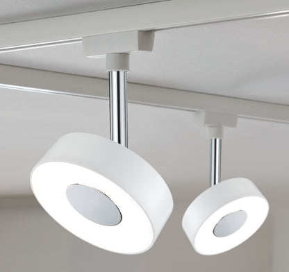 Paulmann URail System LED Spot Circle 1x5W Weiß 230V Met/Kst