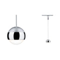 Paulmann URail System LED Pendel Capsule 1x4,5W Chrom matt 230V Metall