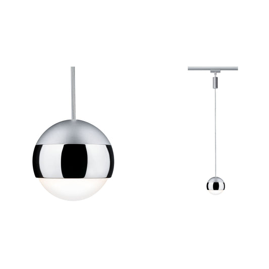 Paulmann URail System LED Pendel Capsule 1x4,5W Chrom matt 230V Metall