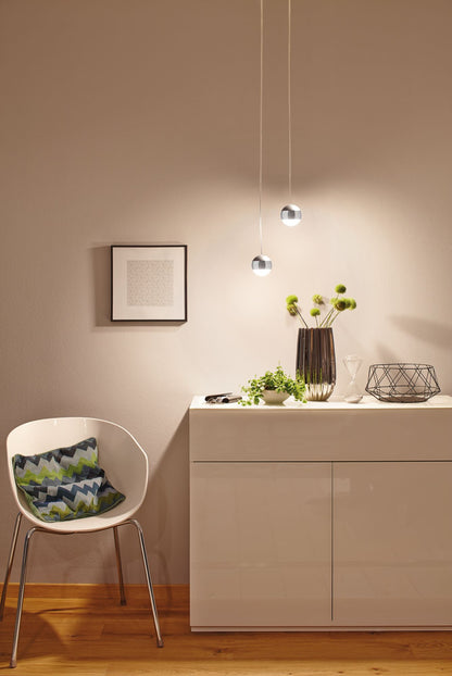 Paulmann URail System LED Pendel Capsule 1x4,5W Chrom matt 230V Metall