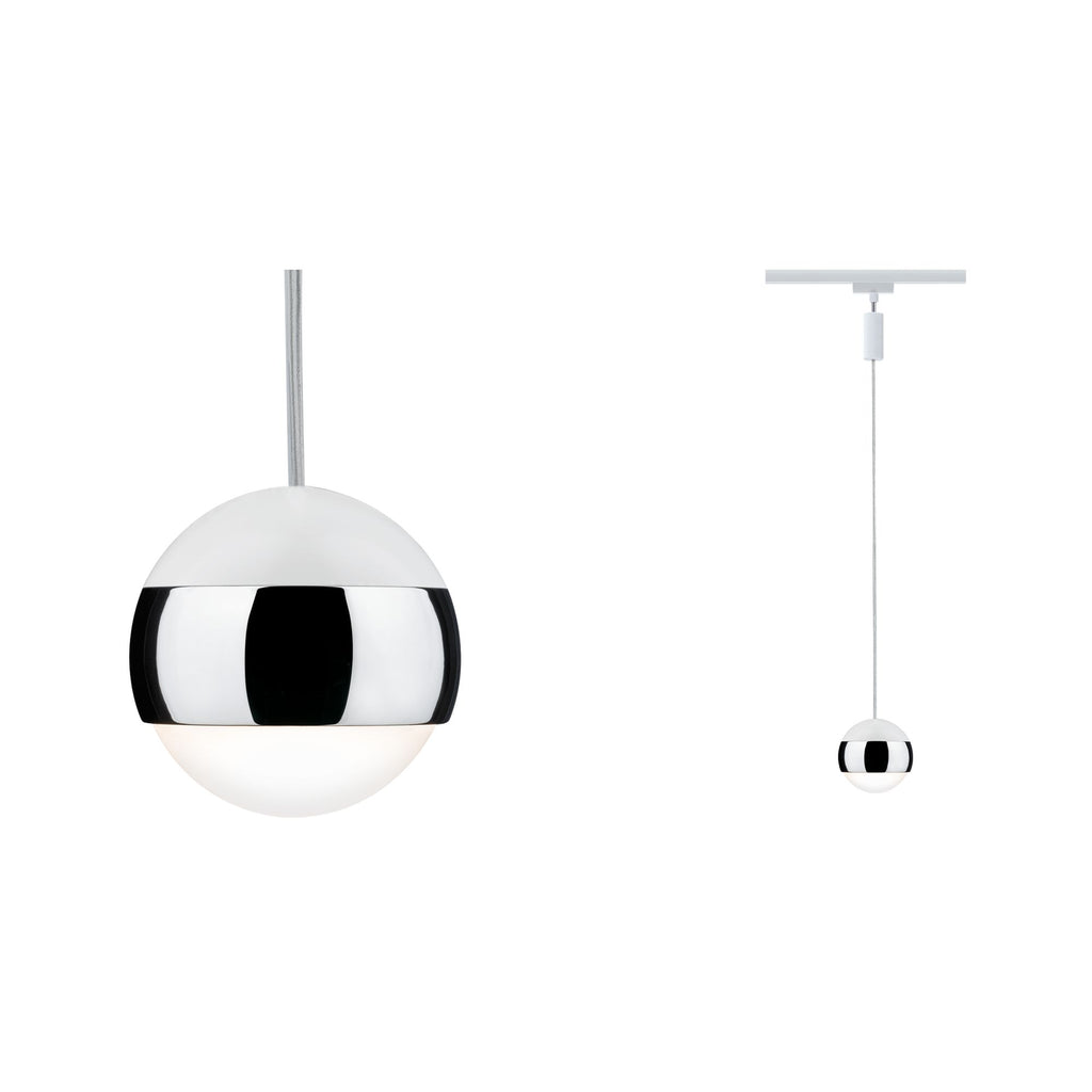 Paulmann URail System LED Pendel Capsule 1x4,5W Weiß 230V Metall