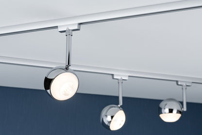 Paulmann URail System LED Spot Capsule 1x4,5W Chrom matt 230V Metall