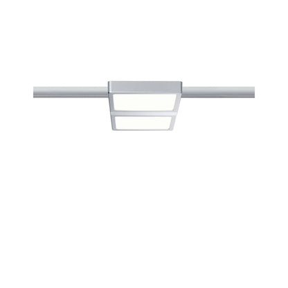 Paulmann URail System LED Panel Double 8W Chrom matt/Chrom 230V Alu/Kunststoff