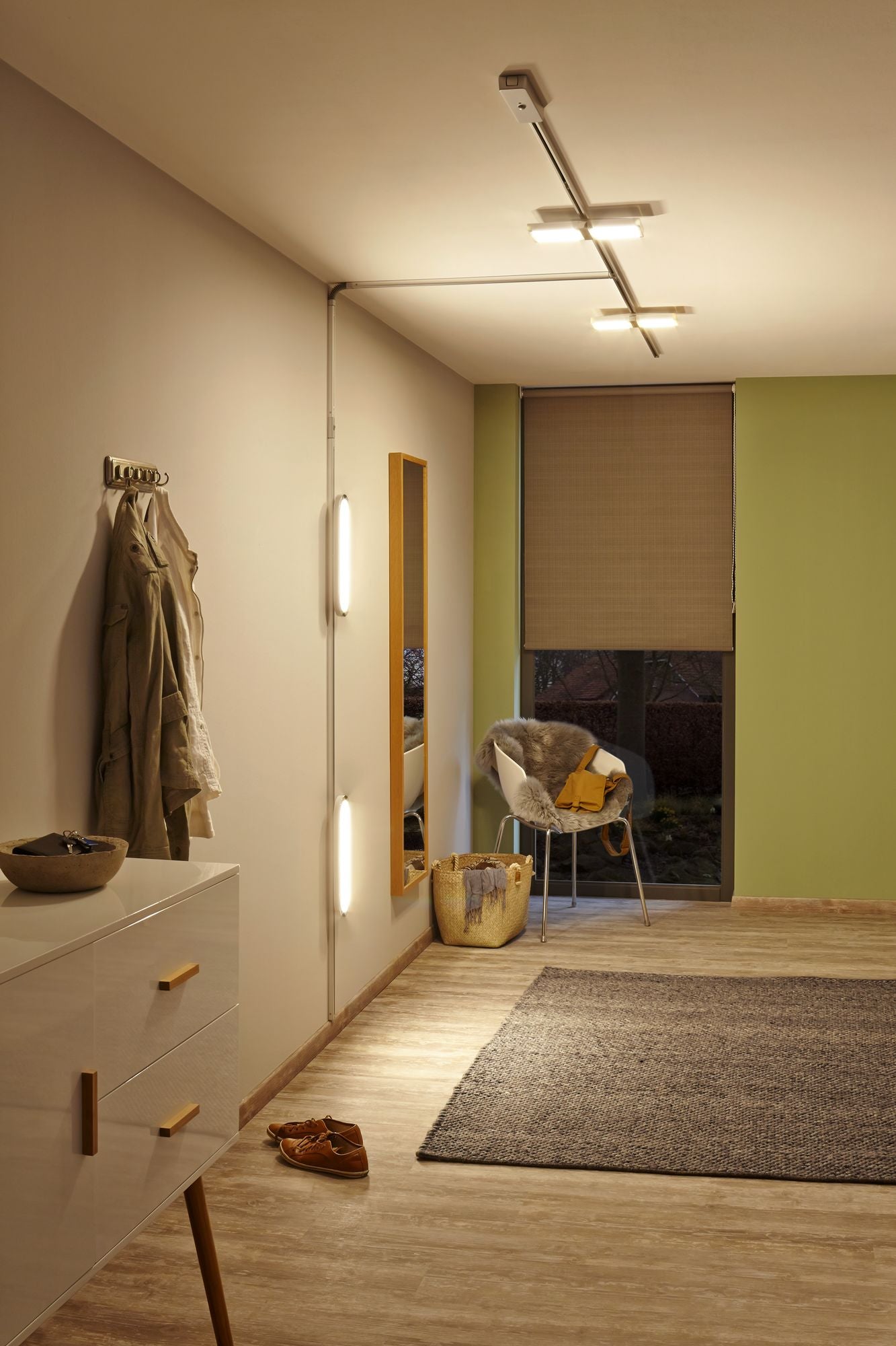 Paulmann URail System LED Panel Double 8W Chrom matt/Chrom 230V Alu/Kunststoff