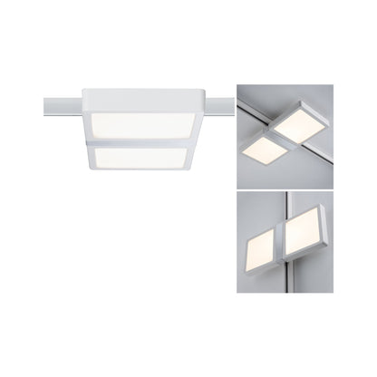 Paulmann URail System LED Panel Double 8W Weiß/Chrom 230V Alu/Kunststoff
