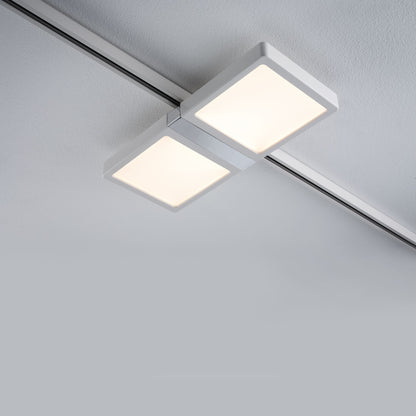 Paulmann URail System LED Panel Double 8W Weiß/Chrom 230V Alu/Kunststoff
