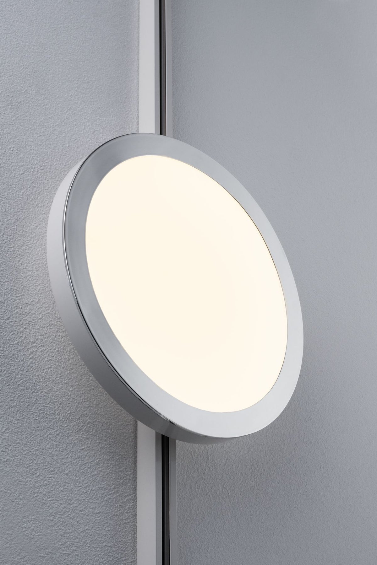 Paulmann URail System LED Panel Ring 7W Weiß/Chrom 230V Alu/Kunststoff