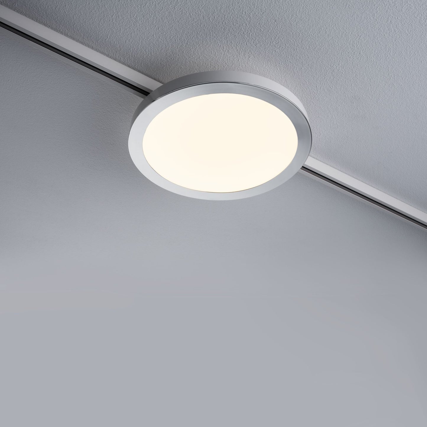 Paulmann URail System LED Panel Ring 7W Weiß/Chrom 230V Alu/Kunststoff