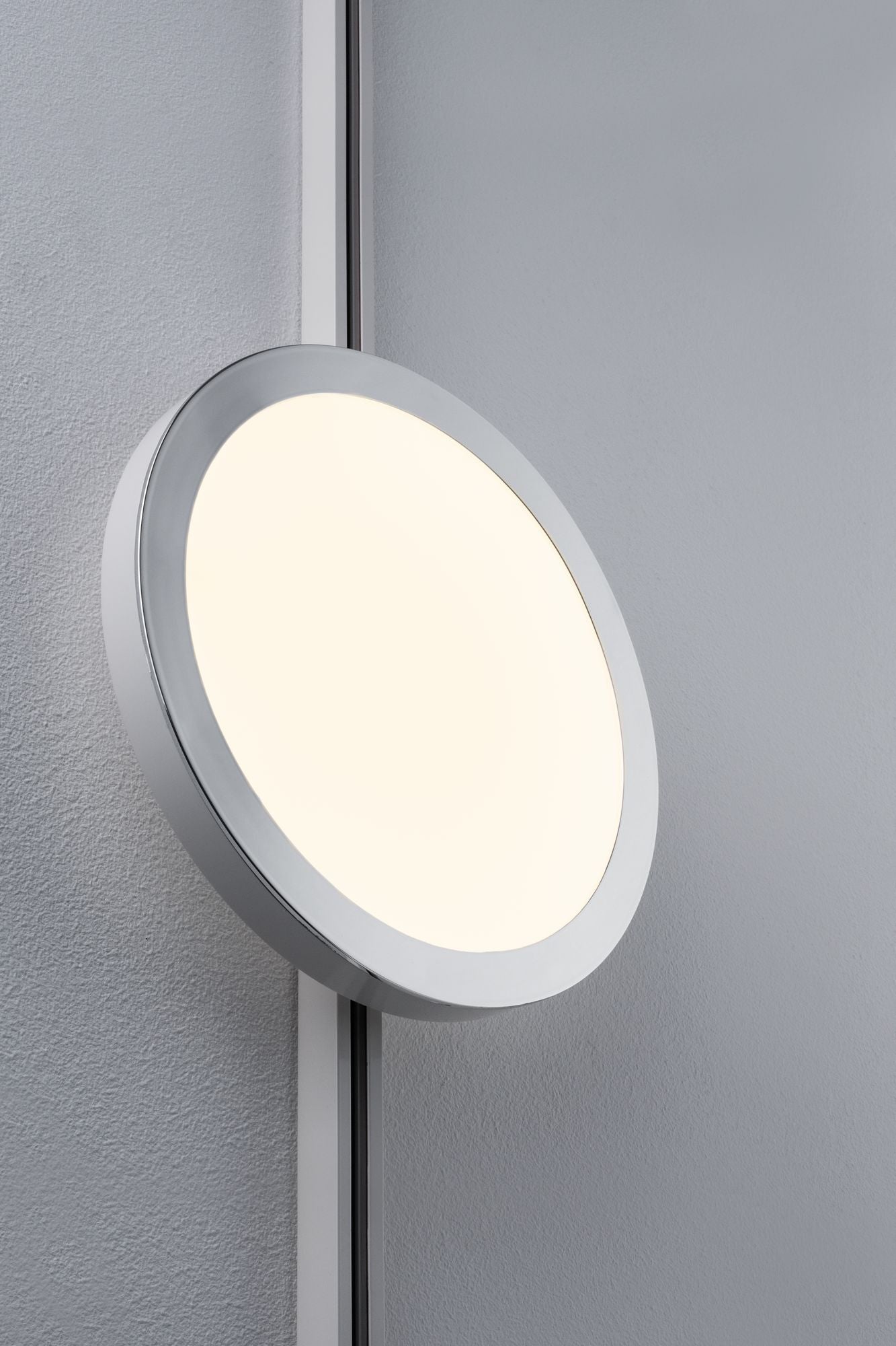 Paulmann URail System LED Panel Ring 7W Weiß/Chrom 230V Alu/Kunststoff