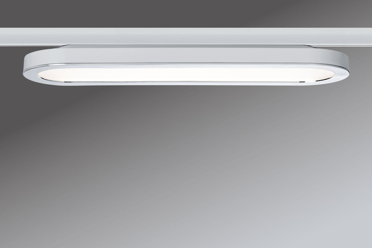 Paulmann URail System LED Panel Loop 7W Weiß/Chrom 230V Alu/Kunststoff