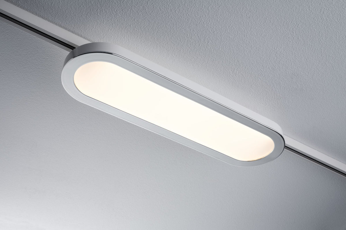 Paulmann URail System LED Panel Loop 7W Weiß/Chrom 230V Alu/Kunststoff