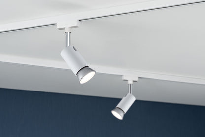 Paulmann URail System Spot Pure I max. 1x10W GU10 Weiß/Chrom 230V Met/Kst
