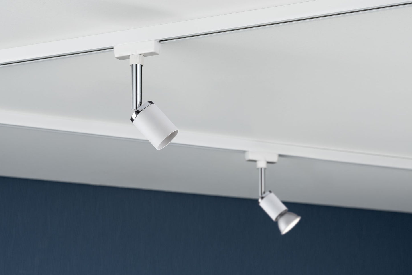 Paulmann URail System Spot Pure II max. 1x10W GU10 Weiß/Chrom 230V Met/Kst