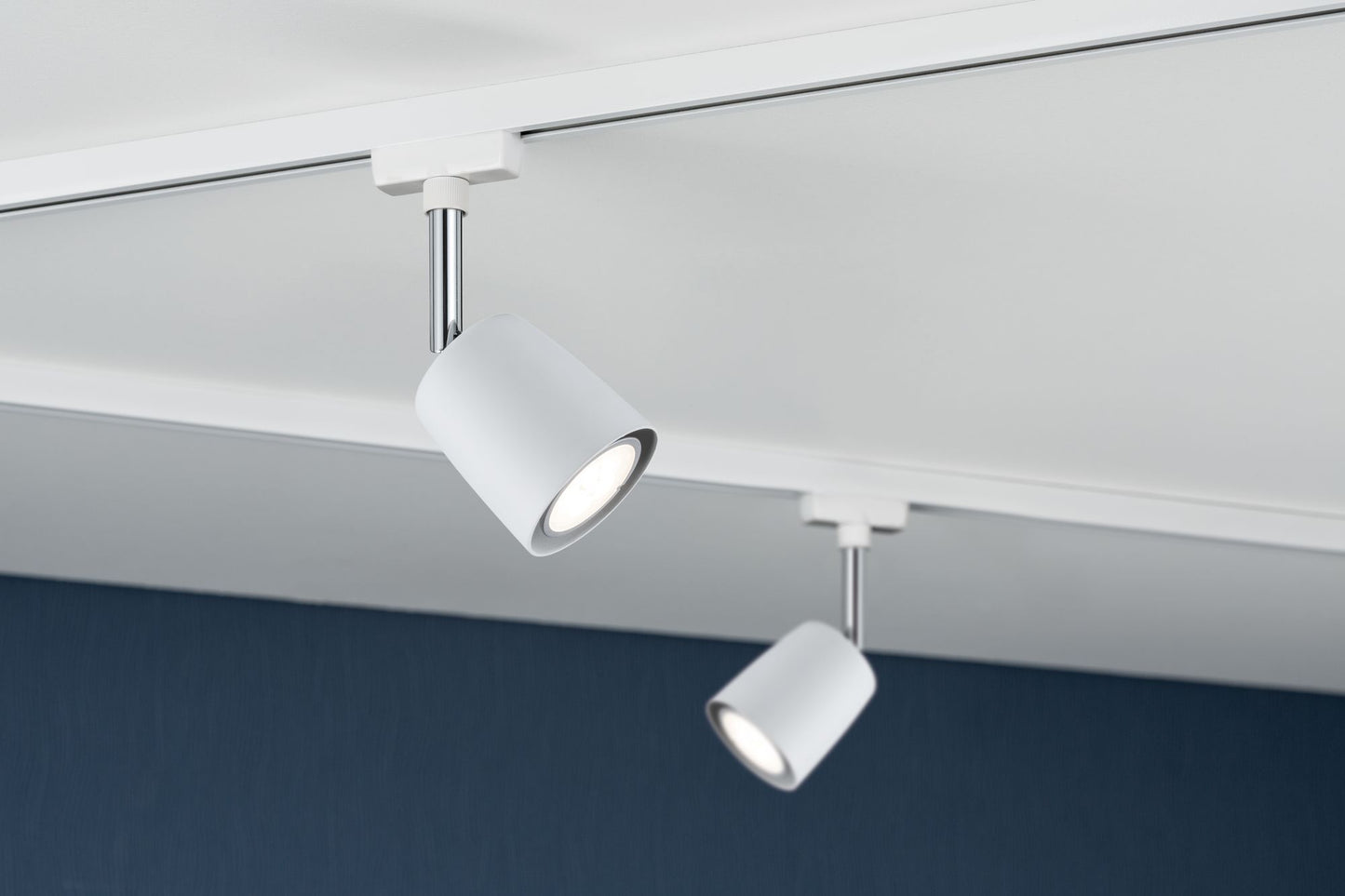 Paulmann URail System Spot Cover max. 1x10W GU10 Weiß/Chrom 230V Met/Kst