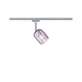 Paulmann URail System Spot Blossom max. 1x10W G9 Chrom matt/Lila transp. 230V Metall/Glas