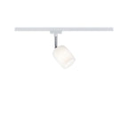 Paulmann URail System Spot Blossom max. 1x10W G9 Weiß/Satin 230V Metall/Glas