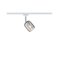 Paulmann URail System Spot Blossom max. 1x10W G9 Weiß/Grau transparent 230V Metall/Glas