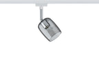 Paulmann URail System Spot Blossom max. 1x10W G9 Weiß/Grau transparent 230V Metall/Glas