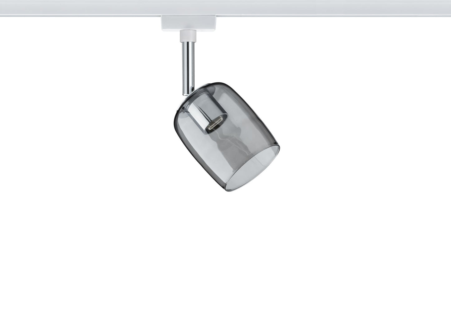 Paulmann URail System Spot Blossom max. 1x10W G9 Weiß/Grau transparent 230V Metall/Glas