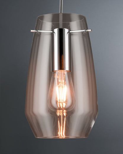 Paulmann URail 2Easy Glas Vento Klar Glas