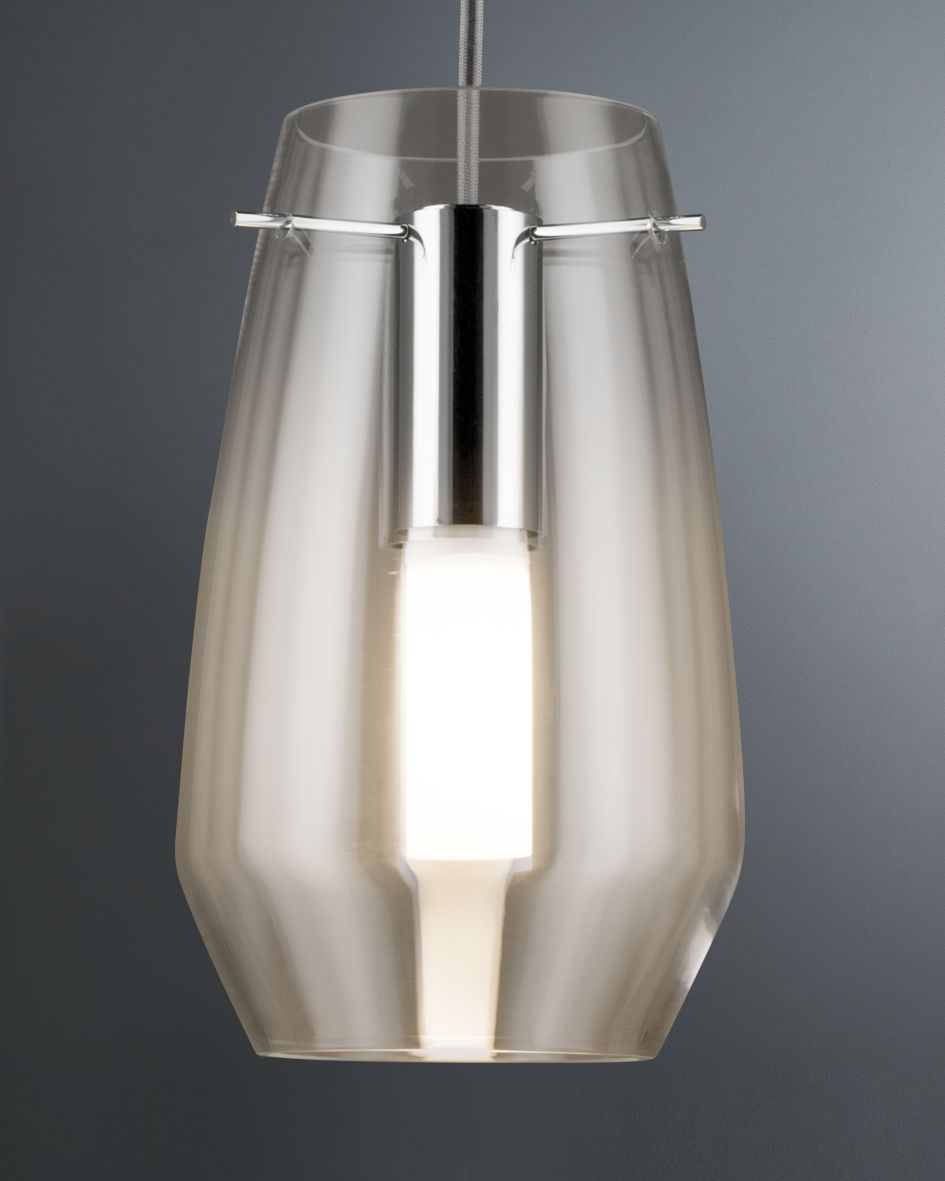 Paulmann URail 2Easy Glas Vento Klar Glas