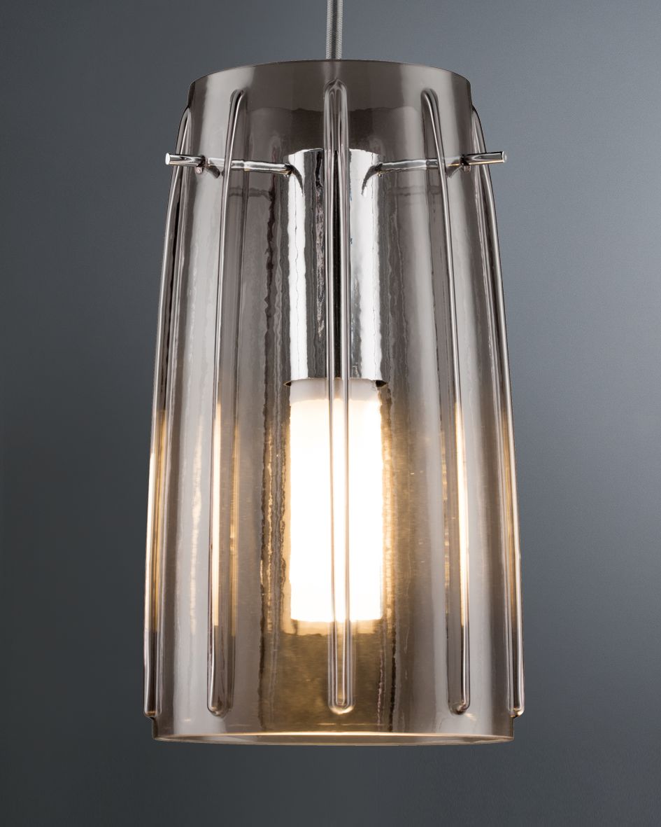 Paulmann URail 2Easy Glas Drio Rauch Glas