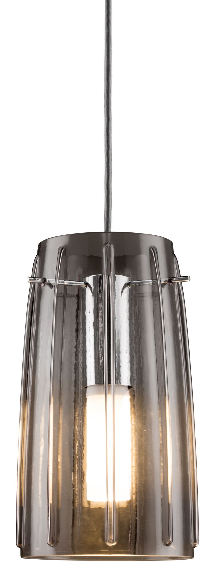 Paulmann URail 2Easy Glas Drio Rauch Glas