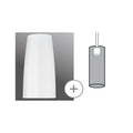 Paulmann URail 2Easy Glas Vico Satin Glas