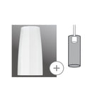 Paulmann URail 2Easy Glas Vico Satin Glas