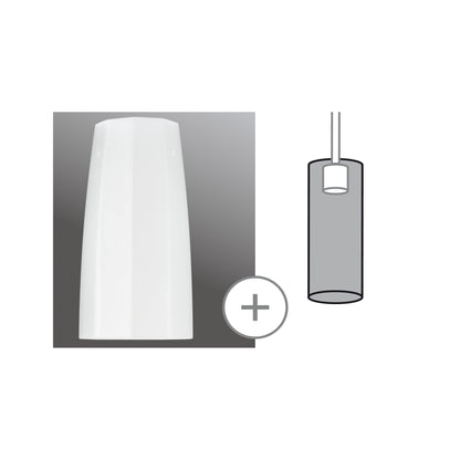 Paulmann URail 2Easy Glas Vico Satin Glas