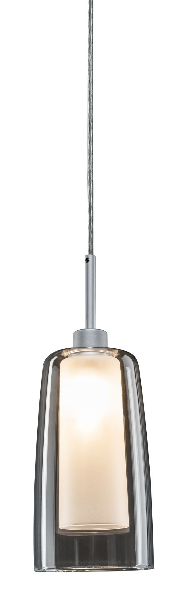Paulmann URail Systems LED Pendulum Arido 1x3W Chrom matt/Klar/Satin 230V Glas