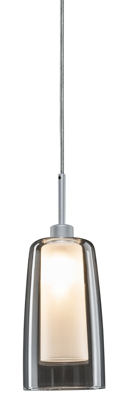 Paulmann URail Systems LED Pendulum Arido 1x3W Chrom matt/Klar/Satin 230V Glas