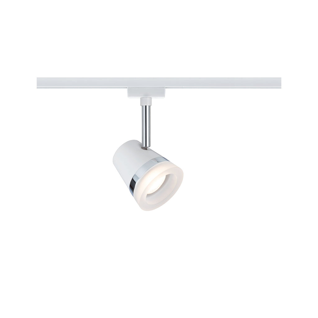 Paulmann URail Spot Cone max 1x10W GU10 Ws/Chr Met/Kst
