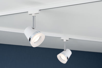Paulmann URail Spot Cone max 1x10W GU10 Ws/Chr Met/Kst