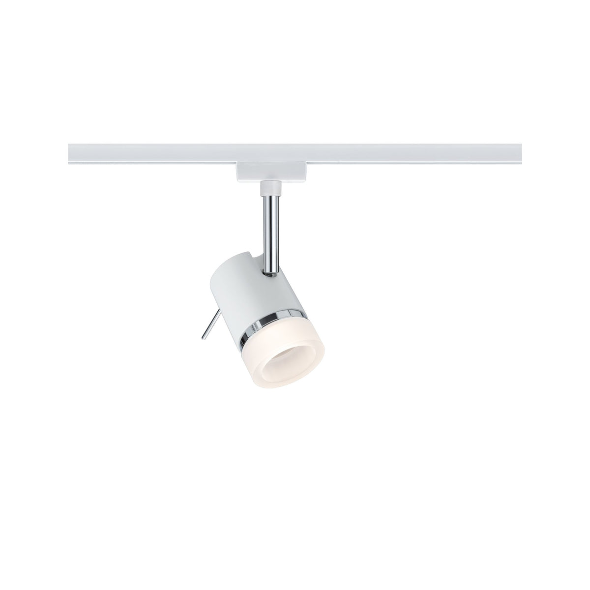 Paulmann URail Spot Pipe max 1x10W GU10 Ws/Chr Met/Kst