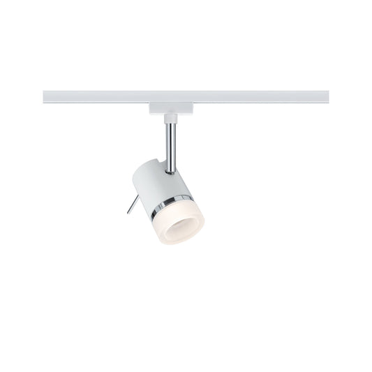 Paulmann URail Spot Pipe max 1x10W GU10 Ws/Chr Met/Kst