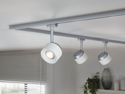 Paulmann URail Spot Pane 1x7W Weiß/Chrom matt 230V Metall/Kunststoff dimmbar