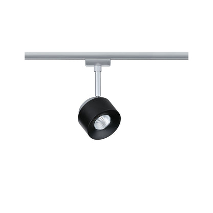 Paulmann URail Spot Pane 1x7W Schwarz/Chrom matt 230V Metall/Kunststoff dimmbar