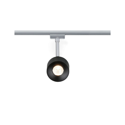 Paulmann URail Spot Pane 1x7W Schwarz/Chrom matt 230V Metall/Kunststoff dimmbar