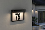Paulmann Solar Hausnummernleuchte Dayton II IP44 3000K Schwarz