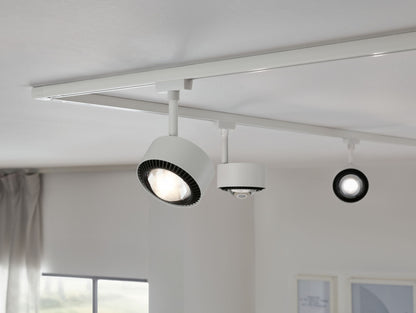 Paulmann URail LED Spot Aldan II 1x8W Weiß#Schwarz 2.700K dimmbar