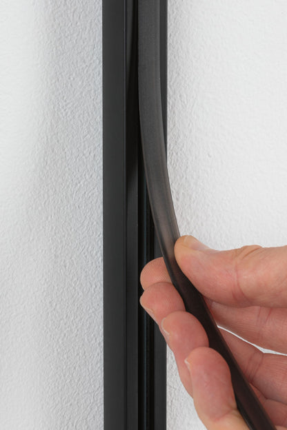 Paulmann URail Safety Cover Strip 68 cm Schwarz Kunststoff