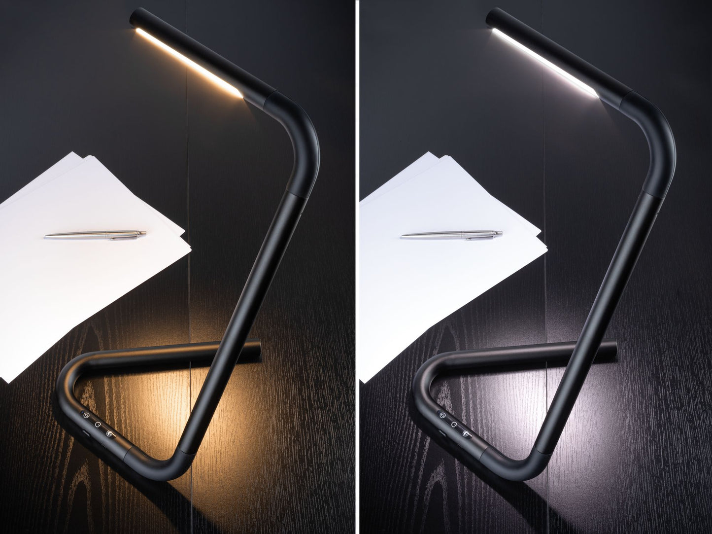 Paulmann AS FlexLink LED Desklamp 4,5W sw tunW dim Kabel 1,50m USB charging