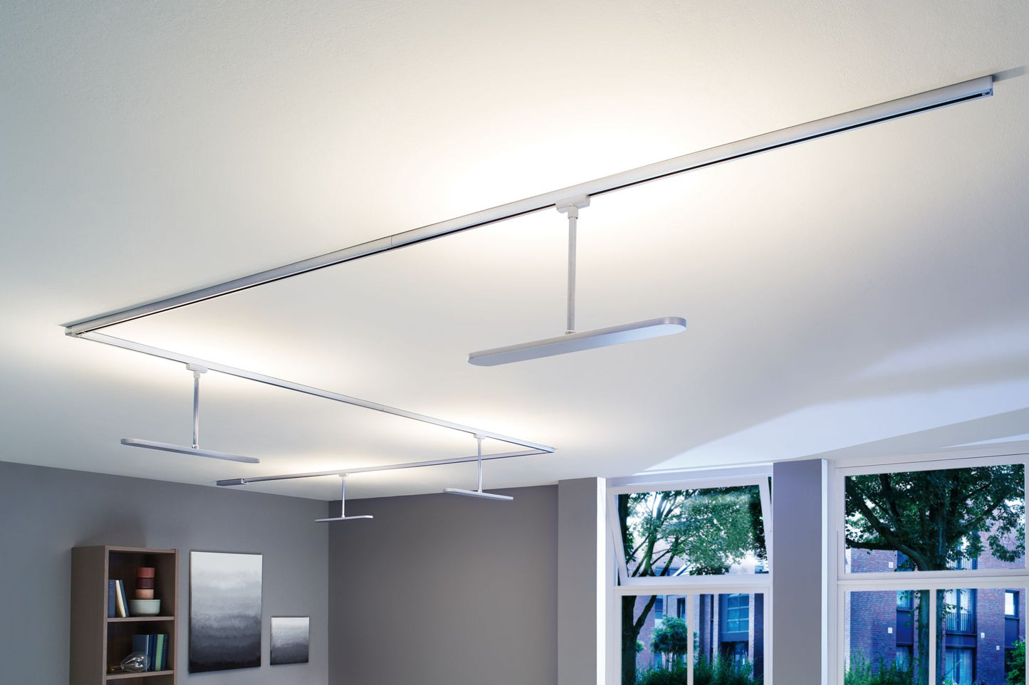 Paulmann URail System LED Spot Blade 14,4W Chrom matt/Chrom 230V Met/Kst dimmbar