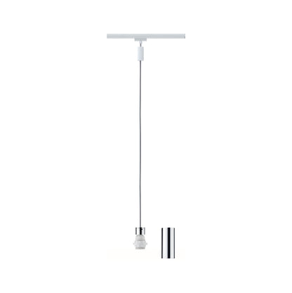 Paulmann Urail 2Easy Basic Pendel max 1x20W E27 Weiß/Chrom 230V Met/Kst